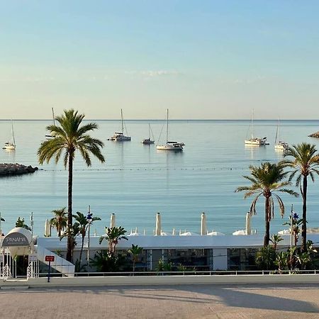 Le Garavan-Vue Mer-Plage-Clim-Terrasse 芒通 外观 照片